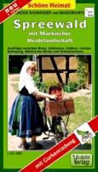 Große Radwander- und Wanderkarte Spreewald mit Märkischer Heidelandschaft