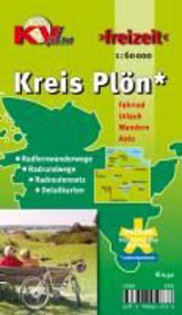 Plön Kreis, KVplan, Radkarte/Freizeitkarte, 1:60.000 / 1:25.000