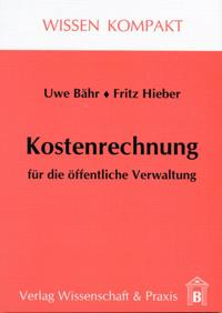 Kostenrechnung Fur Die Offentliche Verwaltung