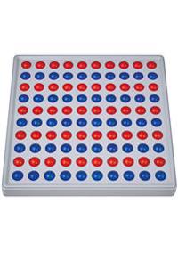 SCHUBI Abaco 100. Modell A 10/10 Kugeln (rot/blau)