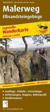 MALERWEG ELBE SANDSTONE MOUNTAINS 451 HI