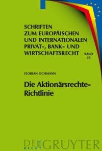 Schriften zum Europäischen und Internationalen Privat-, Bank- und Wirtschaftsrecht