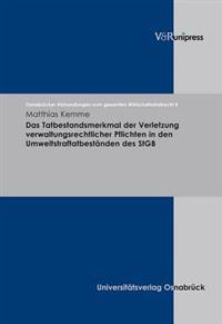 OsnabrÃ"cker Abhandlungen zum gesamten Wirtschaftsstrafrecht.