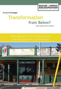 Scheidegger: Transformation from Below White Subu