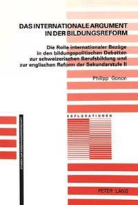 Das Internationale Argument in Der Bildungsreform