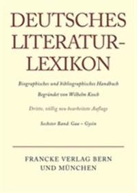 Deutsches Literatur-Lexikon, Band 6, Gaa - Gysin
