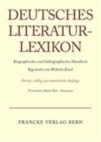 Deutsches Literatur-Lexikon, Band 13, Rill - Salzmann