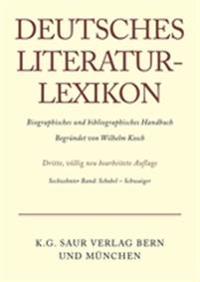 Deutsches Literatur-Lexikon, Band 16, Schobel - Schwaiger