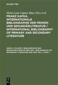 Kommentierte Bibliographie Der Sekundärliteratur 1955-1997