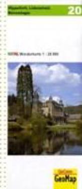 Wipperfürth, Lüdenscheid, Meinerzhagen, topographische Wanderkarte NRW