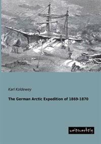 Kirjan kansi "The German Arctic Expedition of 1869-1870"