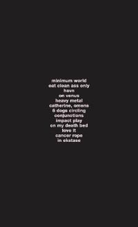 Minimum World