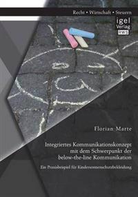 Integriertes Kommunikationskonzept mit dem Schwerpunkt der below-the-line Kommunikation