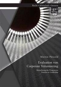 Evaluation von Corporate Volunteering