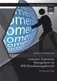 Customer Experience Management im B2B-Dienstleistungsbereich: Konzeption eines entscheidungsorientierten Managementansatzes