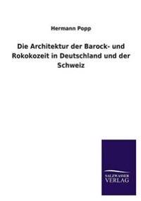 Kirjan kansi "Die Architektur der Barock- und Rokokozeit in Deutschland und der Schweiz"