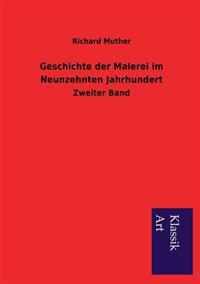 Kirjan kansi "Geschichte Der Malerei Im Neunzehnten Jahrhundert"