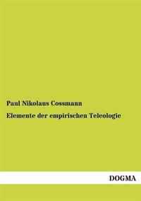 Elemente der empirischen Teleologie