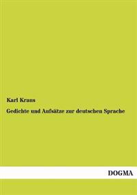 Bokomslag för "Gedichte Und Aufsatze Zur Deutschen Sprache"