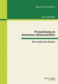 Preisbildung an deutschen Aktienmärkten