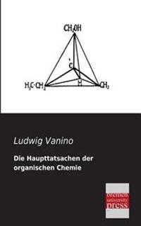 Kirjan kansi "Die Haupttatsachen der organischen Chemie"