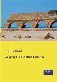 Kirjan kansi "Geographie des alten Palästina"