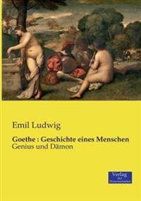Kirjan kansi "Goethe"