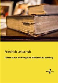 Kirjan kansi "Führer durch die Königliche Bibliothek zu Bamberg"