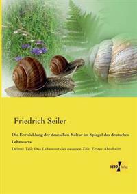 Die Entwicklung der deutschen Kultur im Spiegel des deutschen Lehnworts