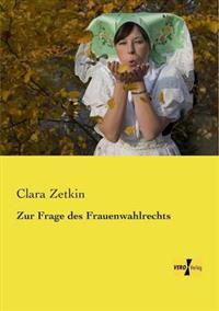 Kirjan kansi "Zur Frage Des Frauenwahlrechts"