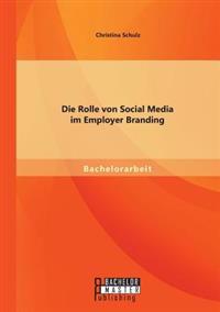 Kirjan kansi "Die Rolle von Social Media im Employer Branding"