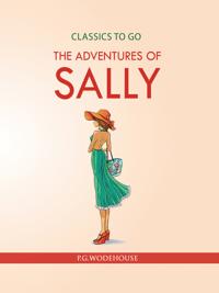 Kirjan kansi "The Adventures of Sally"
