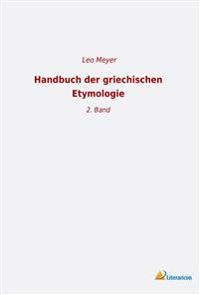 Handbuch der griechischen Etymologie