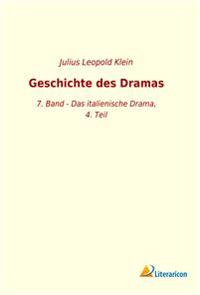 Geschichte des Dramas