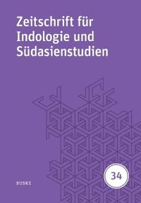 Zeitschrift für Indologie und Südasienstudien 34