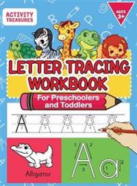 Bokomslag för "Letter Tracing Workbook For Preschoolers And Toddlers"