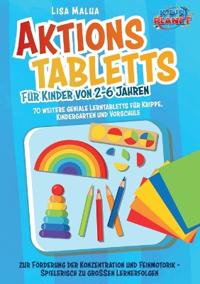 Aktionstabletts für Kinder von 2-6 Jahren