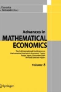 Advances in Mathematical Economics
