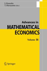 Advances in Mathematical Economics