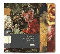 Notebooks de Heem, van Huijsum, Renoir (Set of 3, Large)