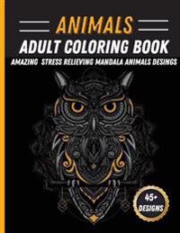 Animals Mandala Coloring Book