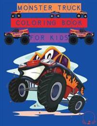 Monster Truck Coloring Book for Kids