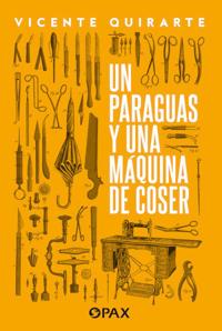 Un paraguas y una mquina de coser