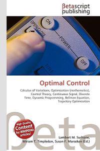 Optimal Control