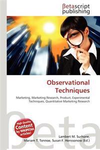Observational Techniques