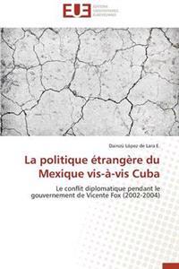 La Politique ?trang?re Du Mexique Vis-?-VIS Cuba