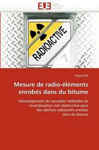Mesure de radio-éléments enrobés dans du bitume