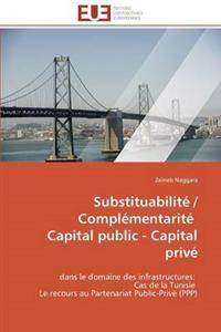 Substituabilit? / Compl?mentarit? Capital Public - Capital Priv?
