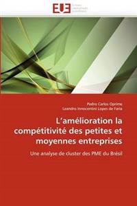 L''am?lioration La Comp?titivit? Des Petites Et Moyennes Entreprises