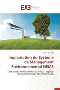 Implantation Du Syst?me de Management Environnemental Nems